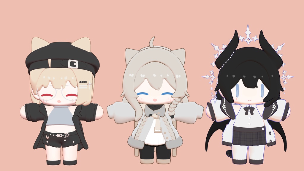 VRChat custom avatar Modeling (For commission Payment)