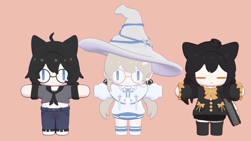 VRChat custom avatar Modeling (For commission Payment)