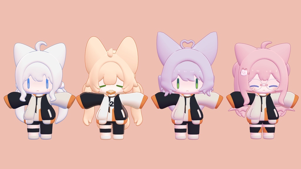 VRChat custom avatar Modeling (For commission Payment)