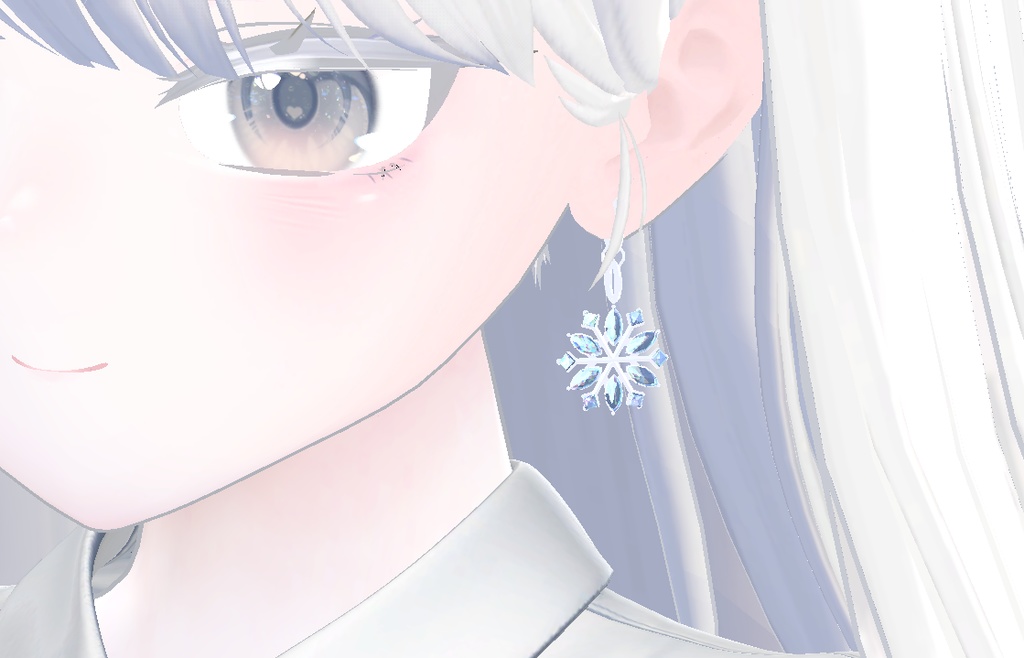 Snow earring