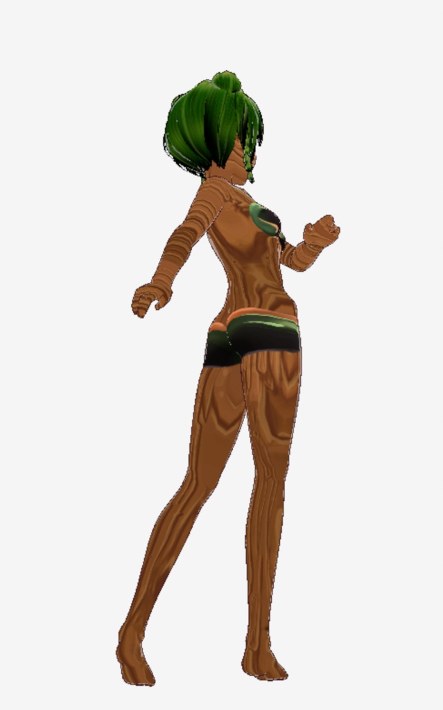 WoodFlora VRM 3D VTuber Avatar Ready to use