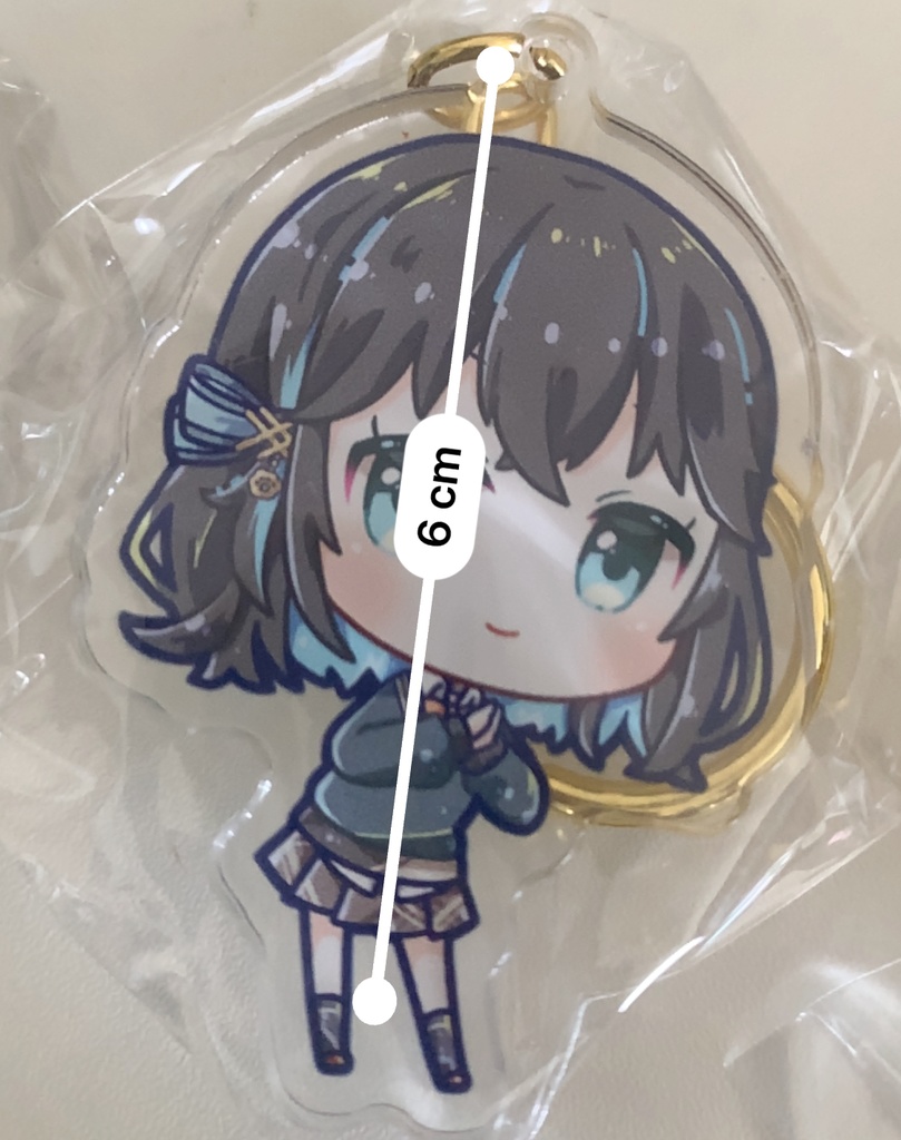 厚手アクリルキーホルダー