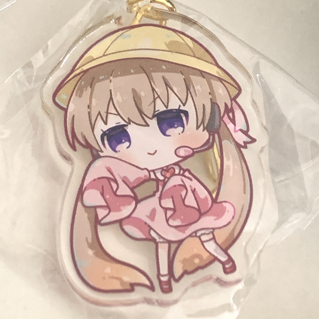 厚手アクリルキーホルダー