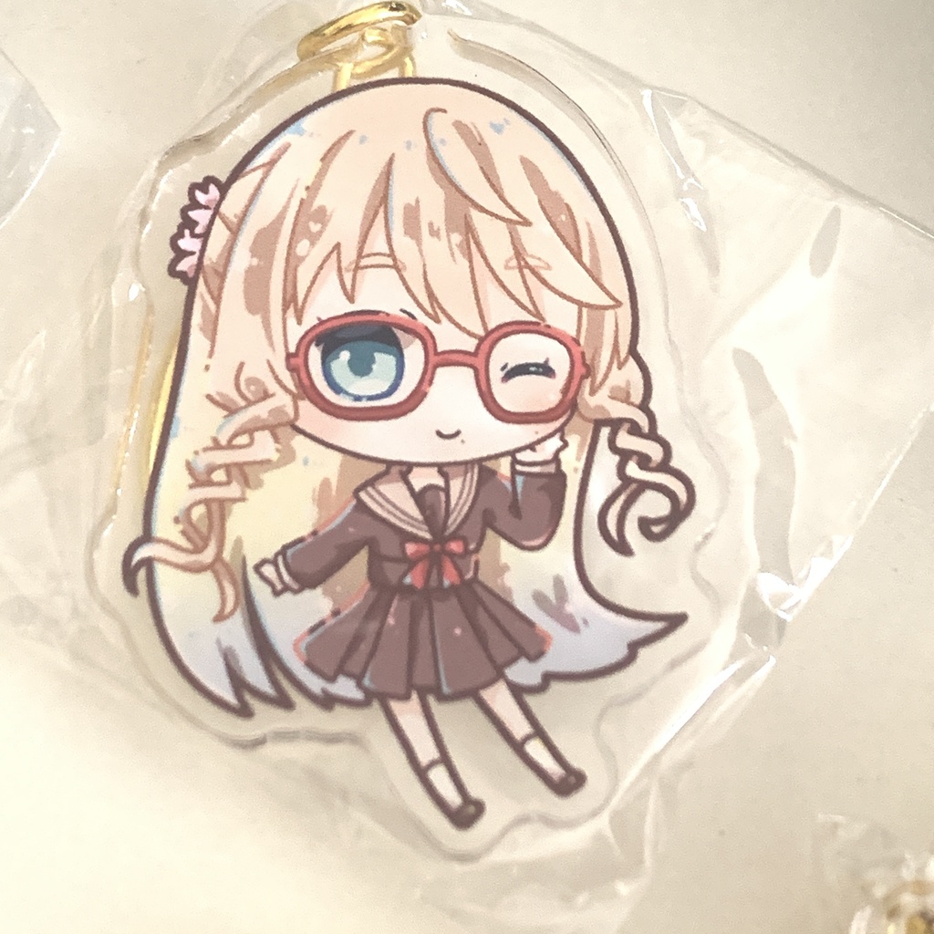 厚手アクリルキーホルダー