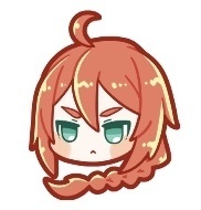 【食物語】顔だけアクリルバッチ