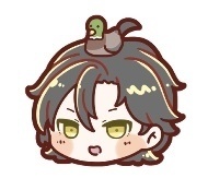 【食物語】顔だけアクリルバッチ