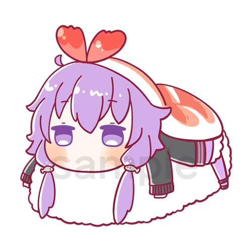 ボイロボイスピ寿司ステッカー