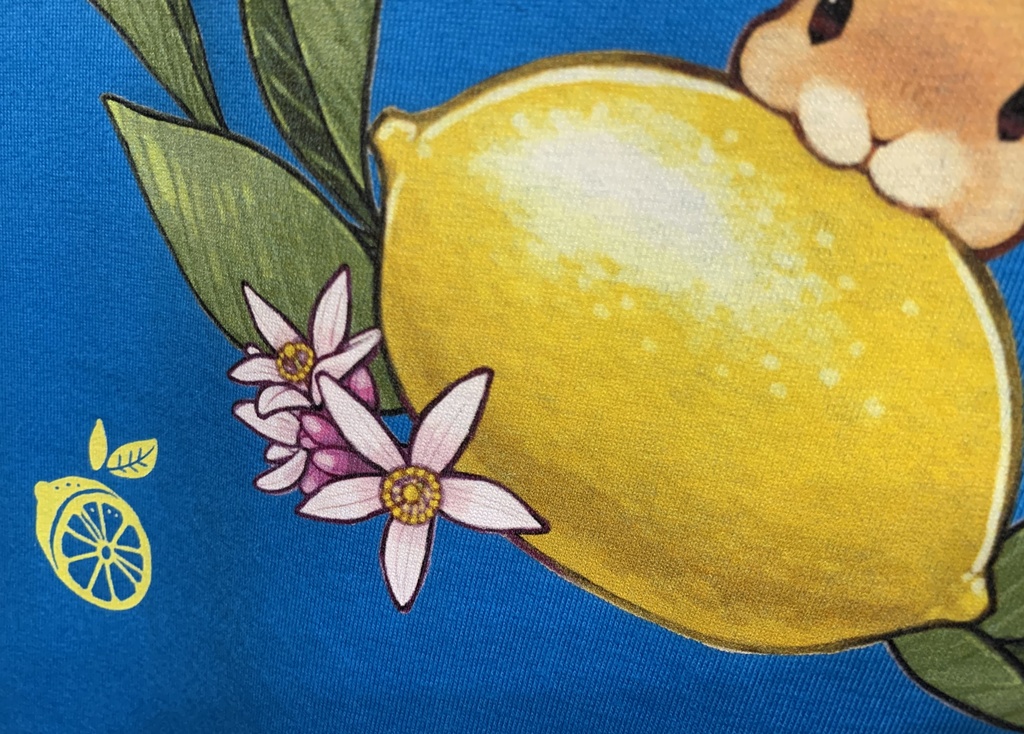 うさレモンT 青