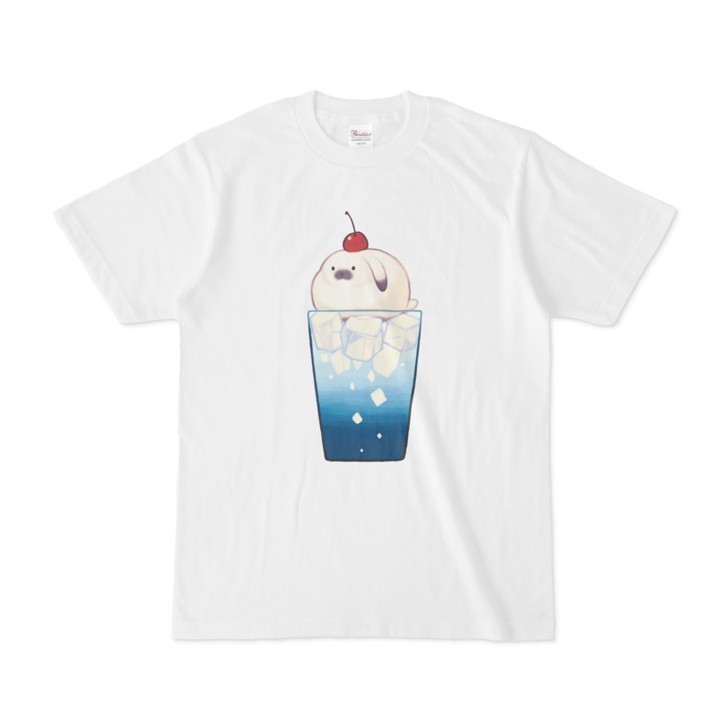 うさクリームソーダT 白