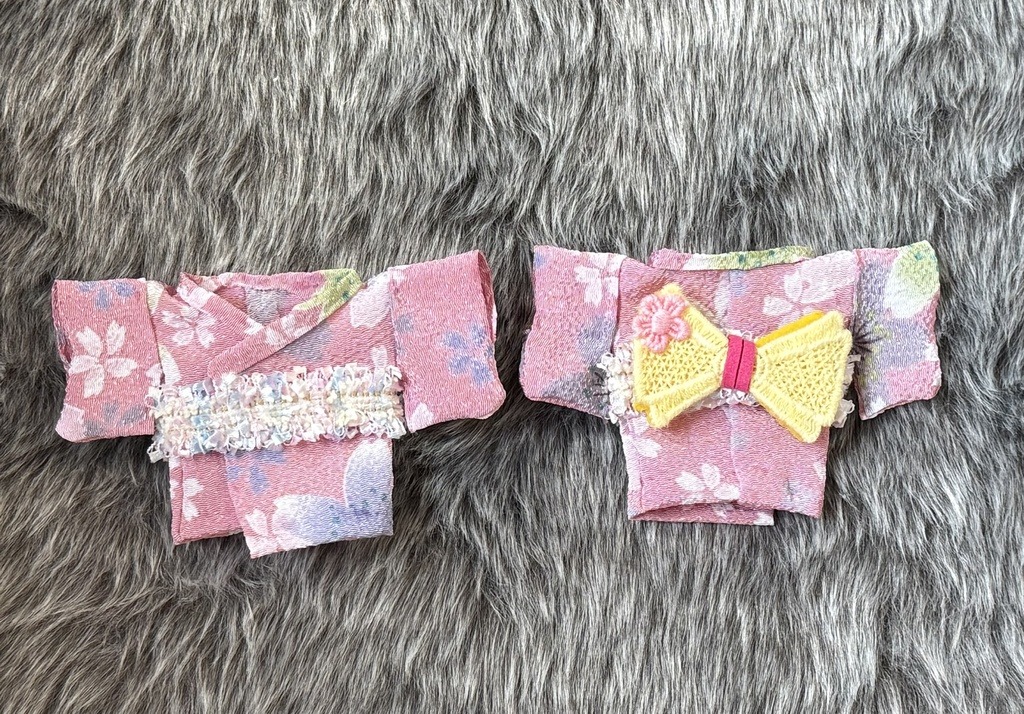 16センチぬい用浴衣 可愛い系