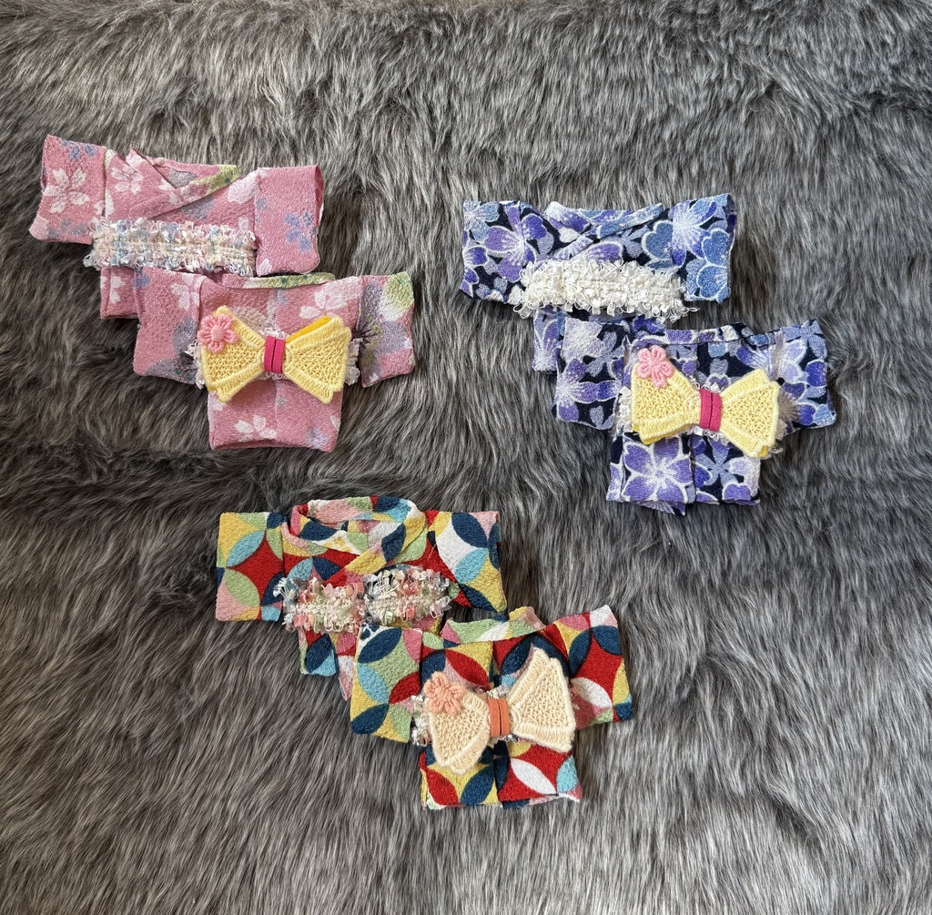 16センチぬい用浴衣　可愛い系