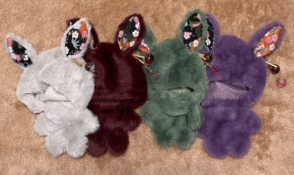 和風うさぎ 4色