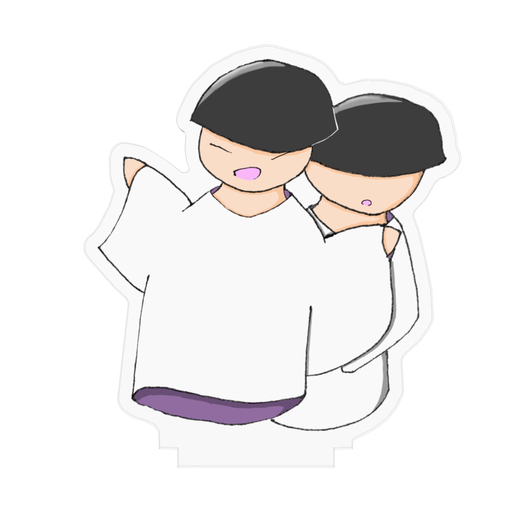 双子とお出かけ!アクリルフィギュア