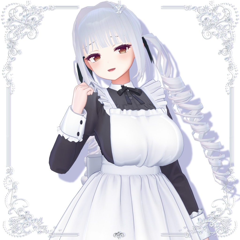 【5アバター対応】くるくるロールツイン【MA対応】