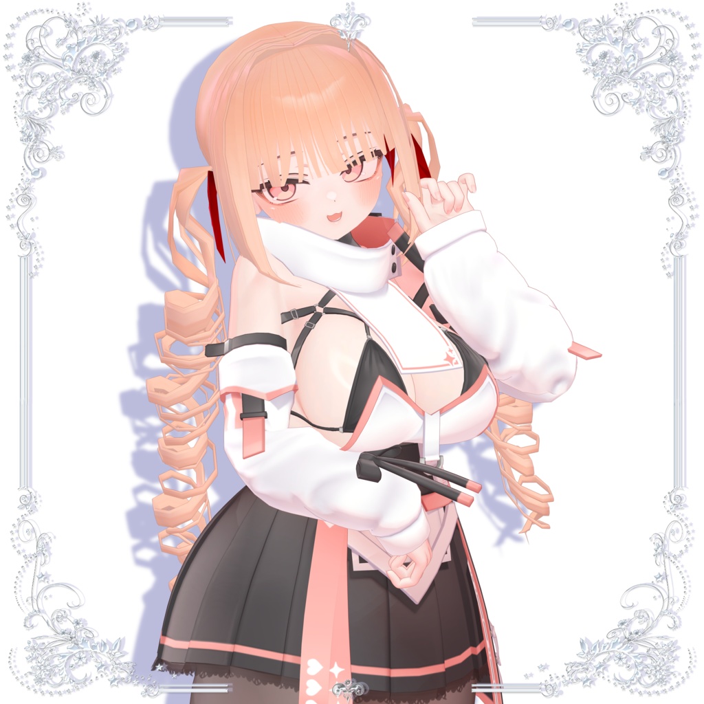 【5アバター対応】くるくるロールツイン【MA対応】