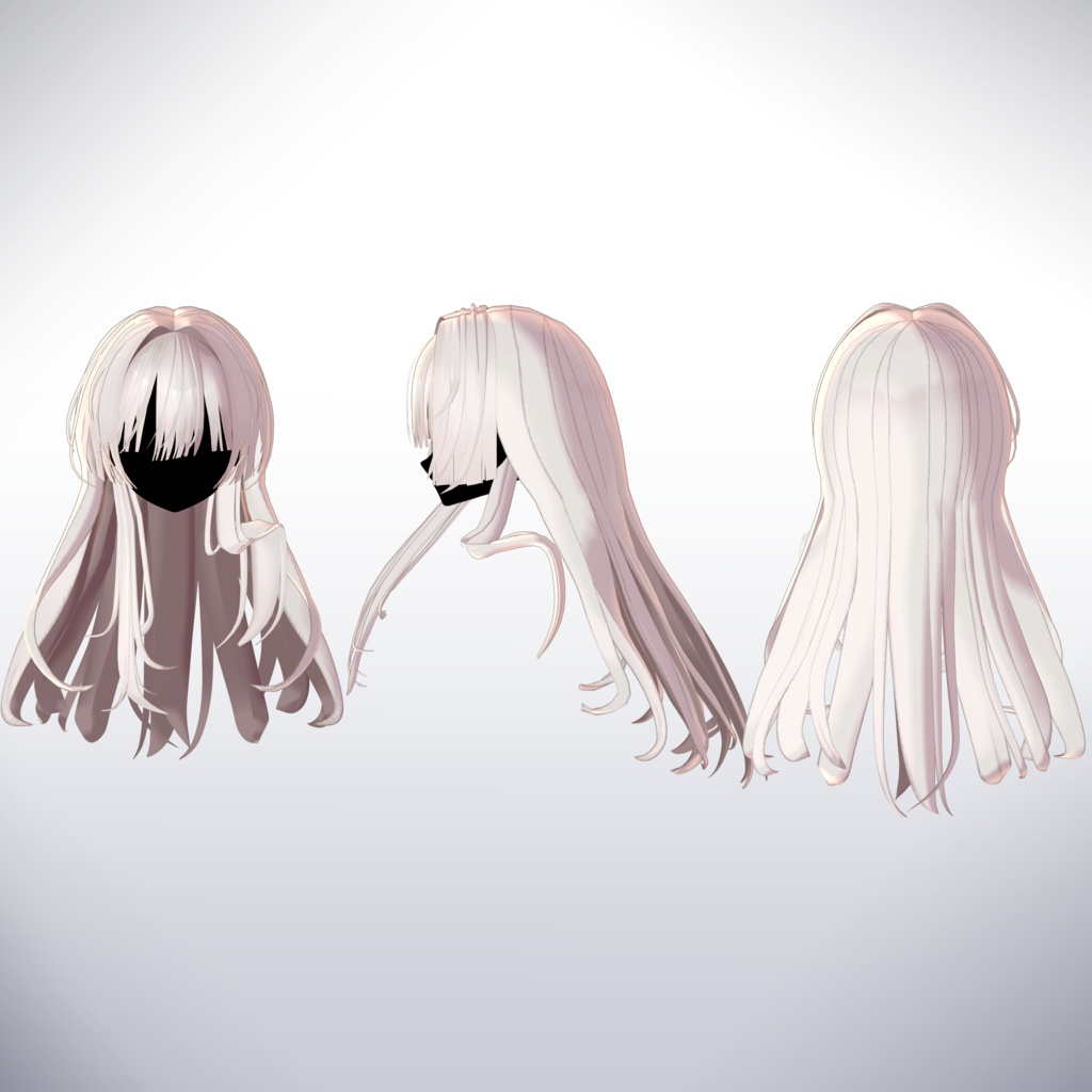 【SALE】Silky Princess Hair【9アバター対応】