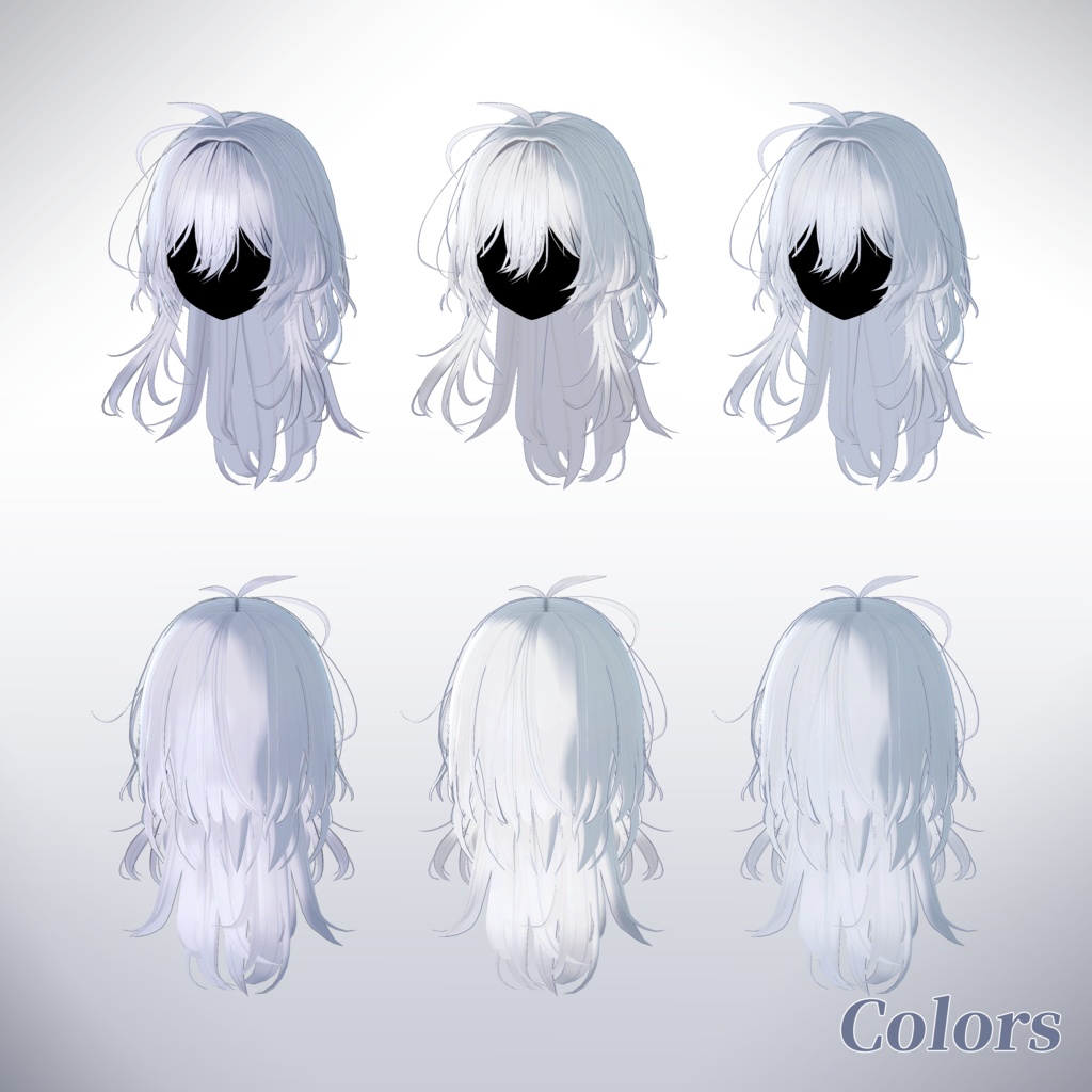 まどろみウルフ - Slumber Wolf Hair-【14アバター対応】