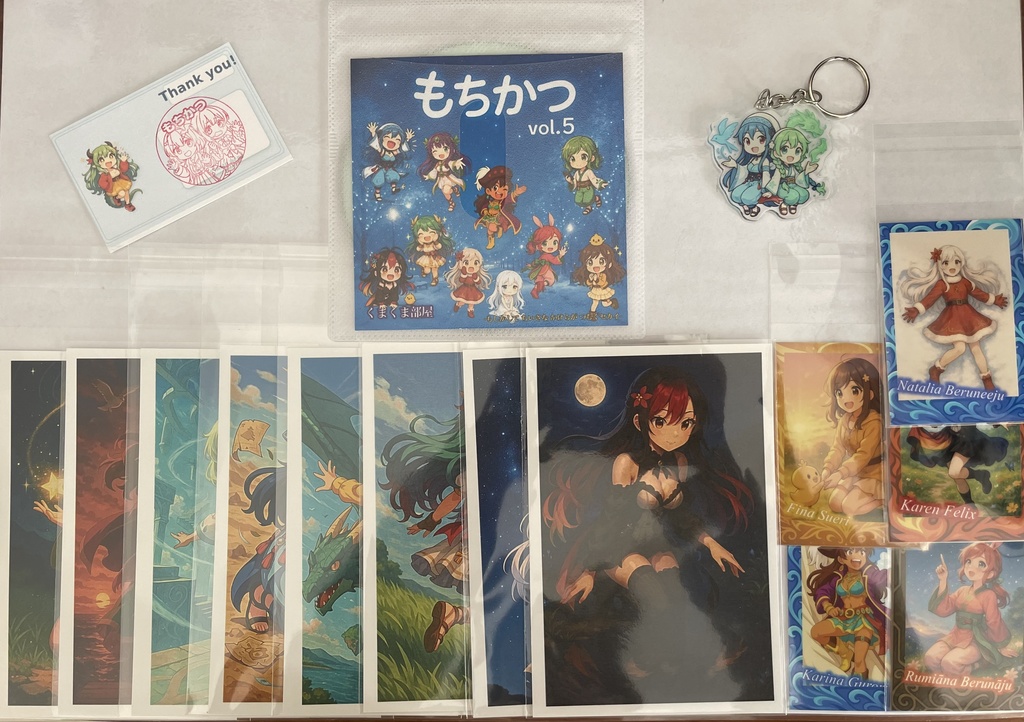 もちかつ vol.5 CD(20曲) グッズセット+おまけ画像