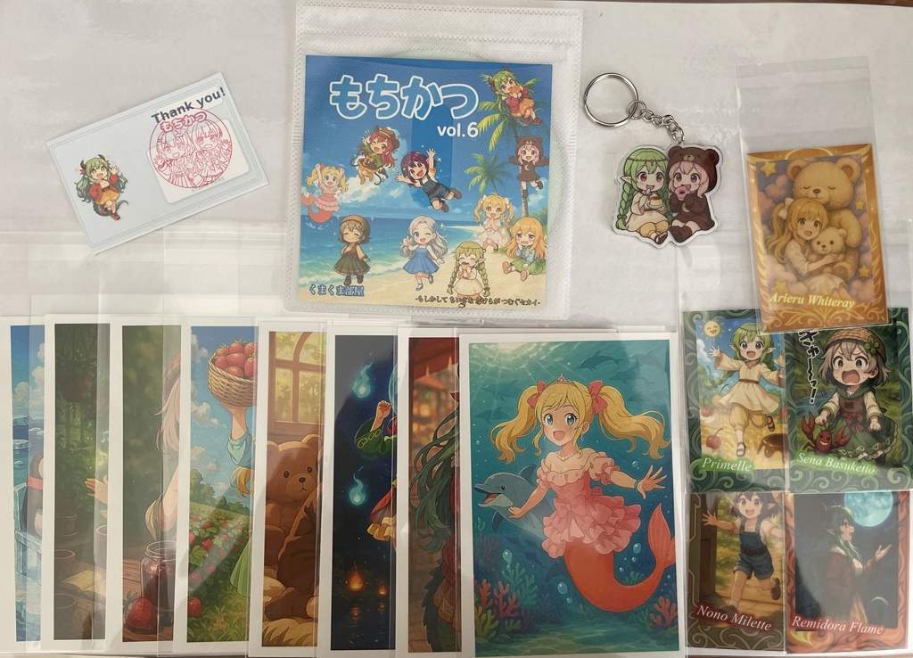 もちかつ vol.6 CD(20曲) グッズまとめセット+おまけ画像