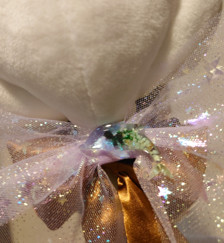 ヘアゴム　金魚　イルカ型