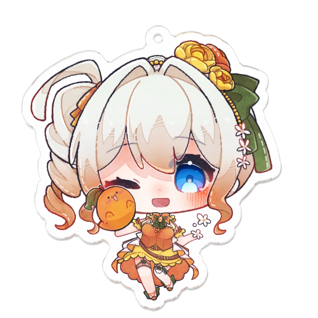 1周年ミニキャラアクリルキーホルダー