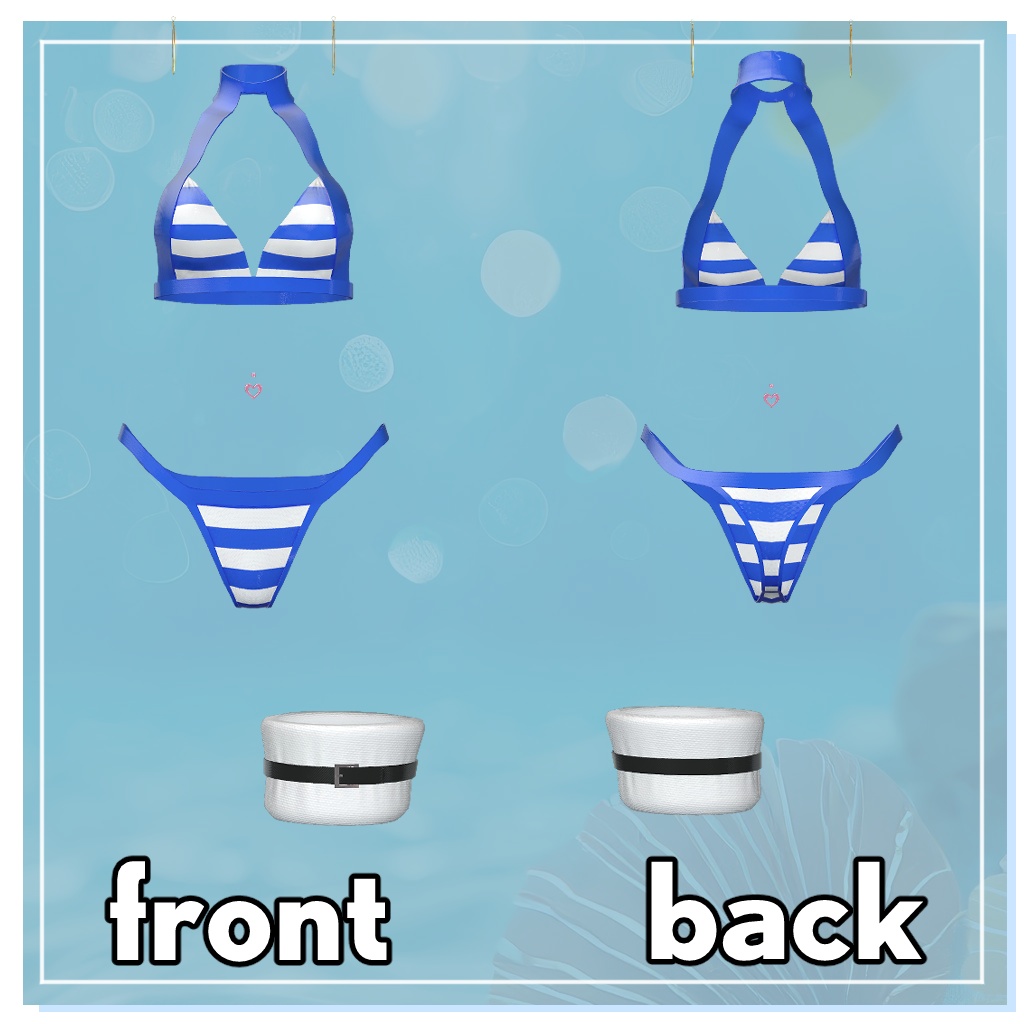 【マヌカ用】AQUA ADVENTURE【VRChat想定】