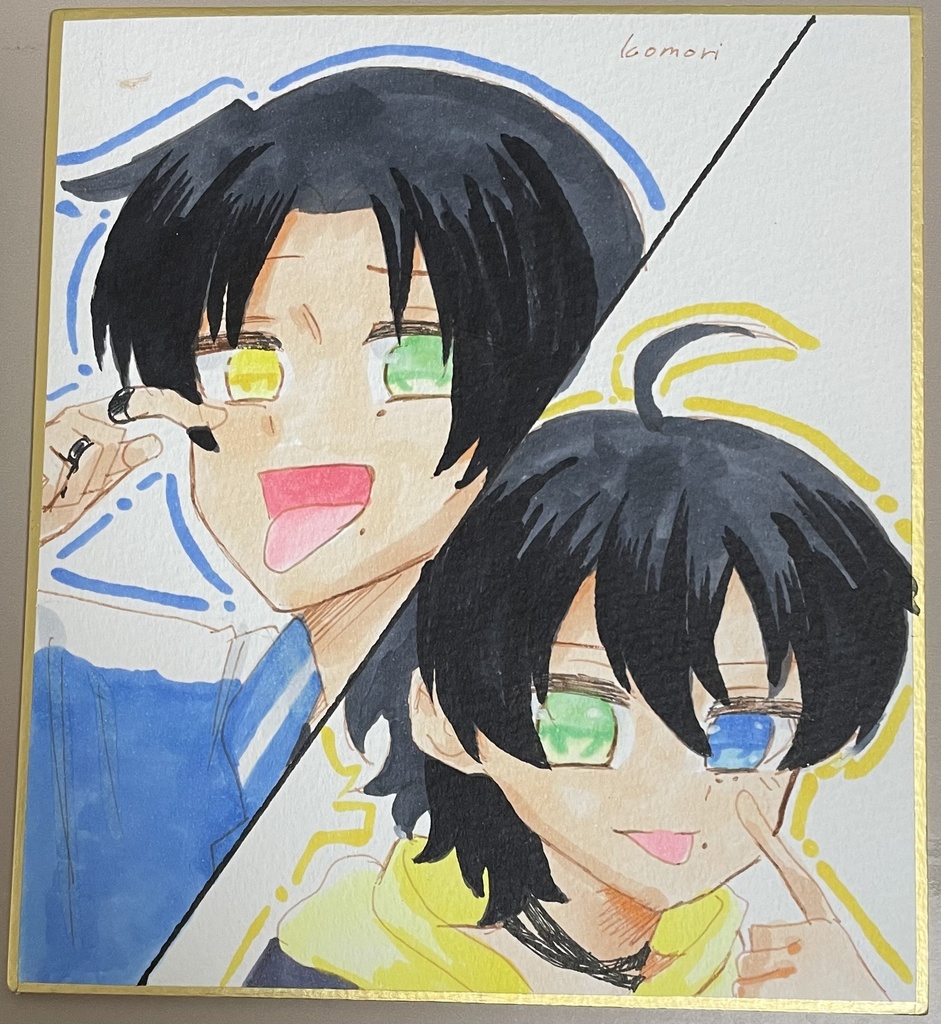 あっかんべーしてるじろさぶ