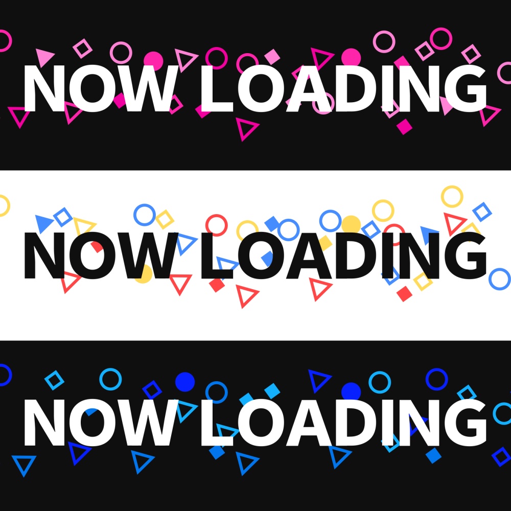 お好きな画面に貼るだけ！「待機中」透過素材