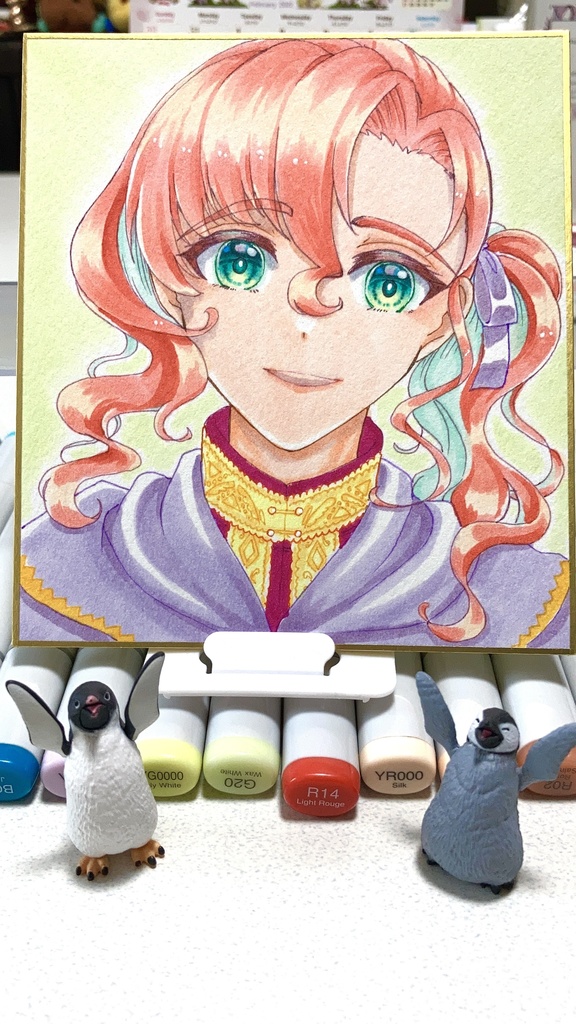 【受注制作】直筆ミニ色紙