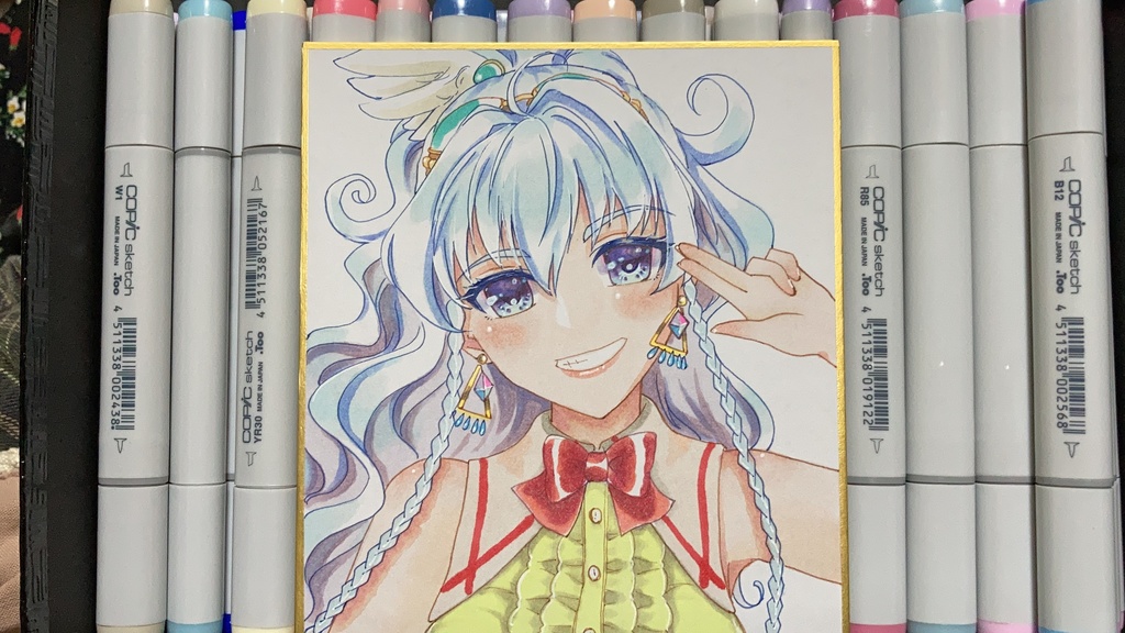 【受注制作】直筆ミニ色紙