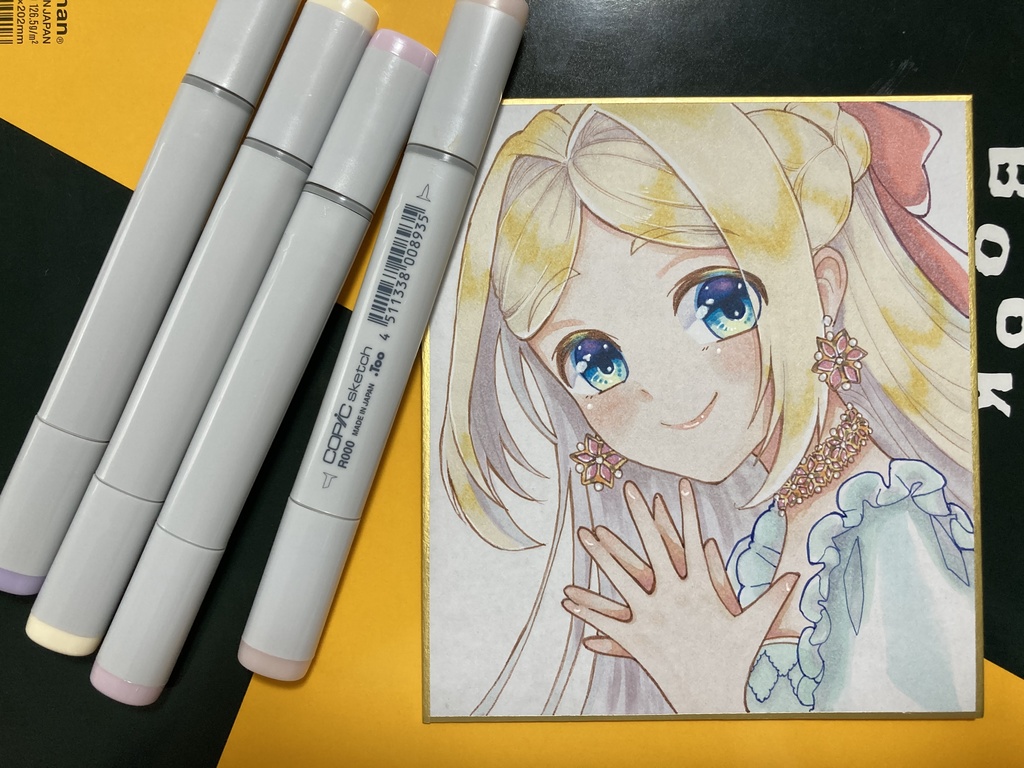 【受注制作】直筆ミニ色紙