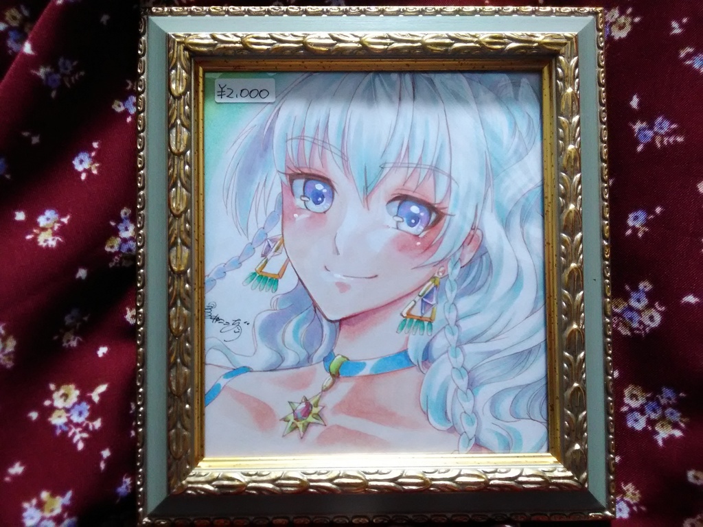 【受注制作】直筆ミニ色紙