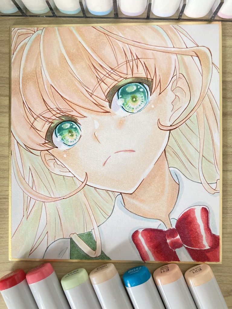 【受注制作】直筆ミニ色紙