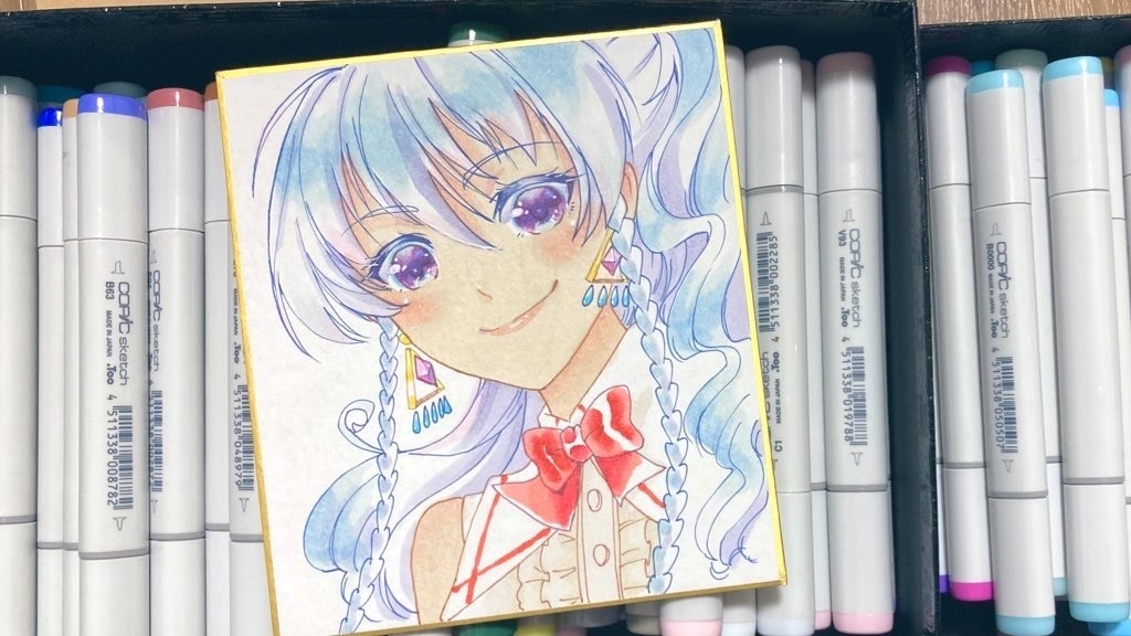 【受注制作】直筆ミニ色紙