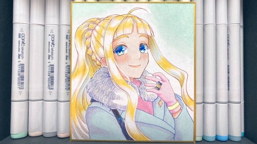 【受注制作】直筆ミニ色紙