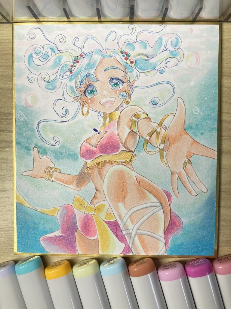 【受注制作】直筆ミニ色紙