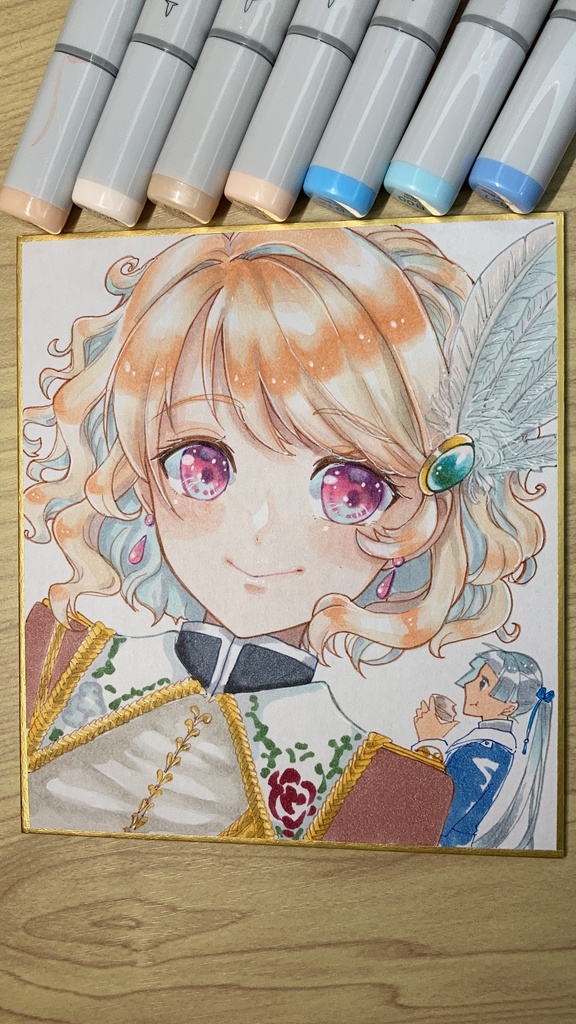 【受注制作】直筆ミニ色紙