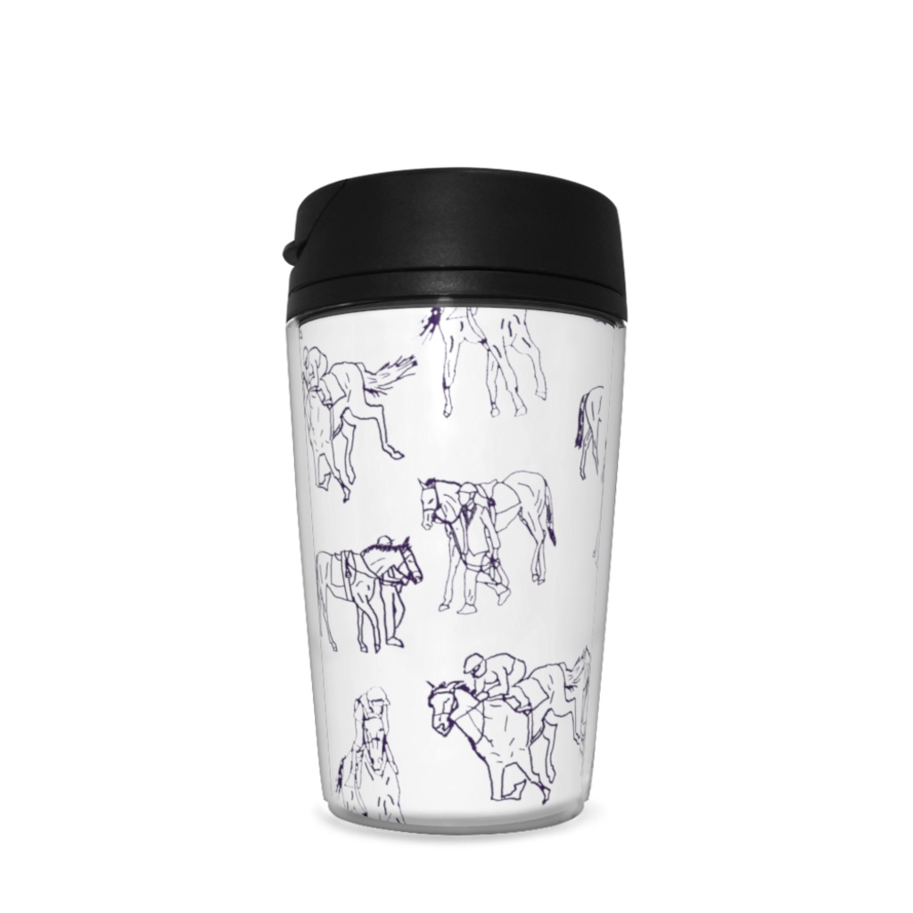 馬散らし柄 タンブラー