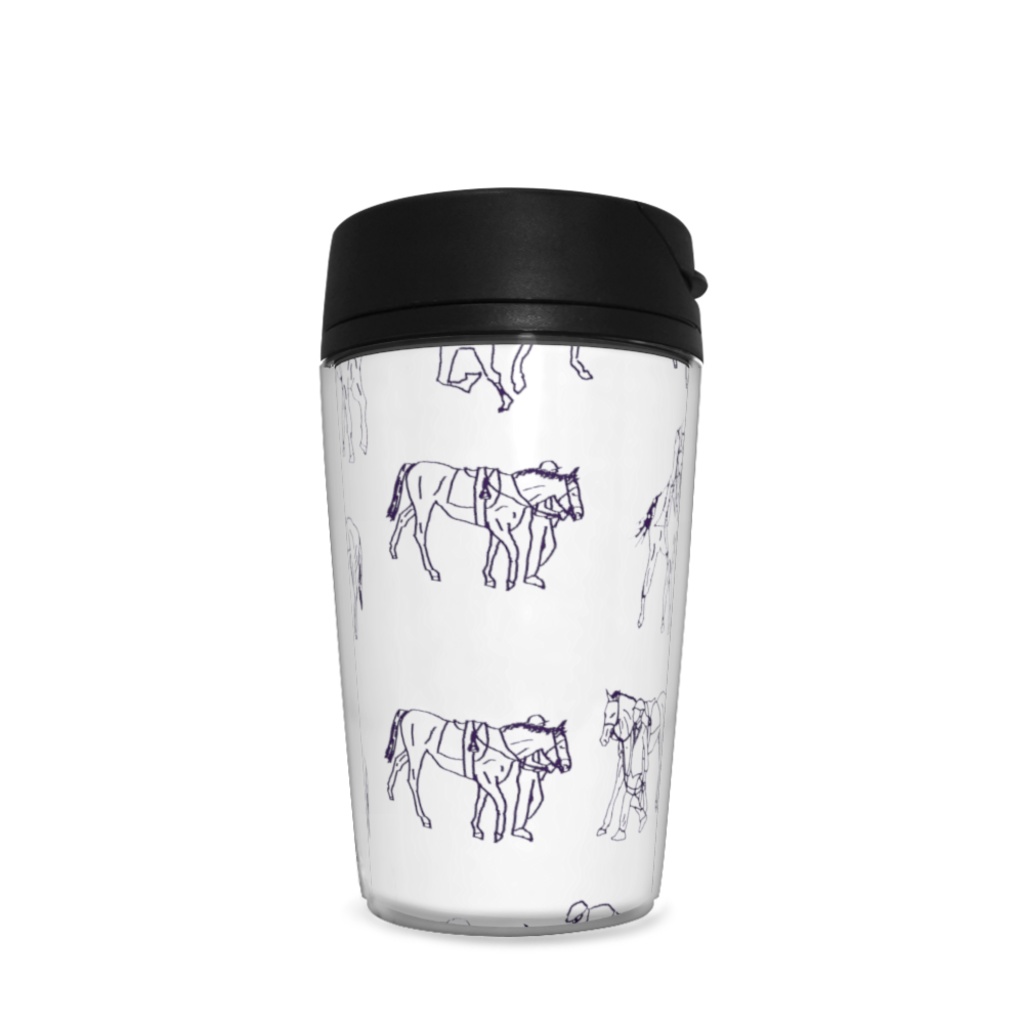 馬散らし柄 タンブラー