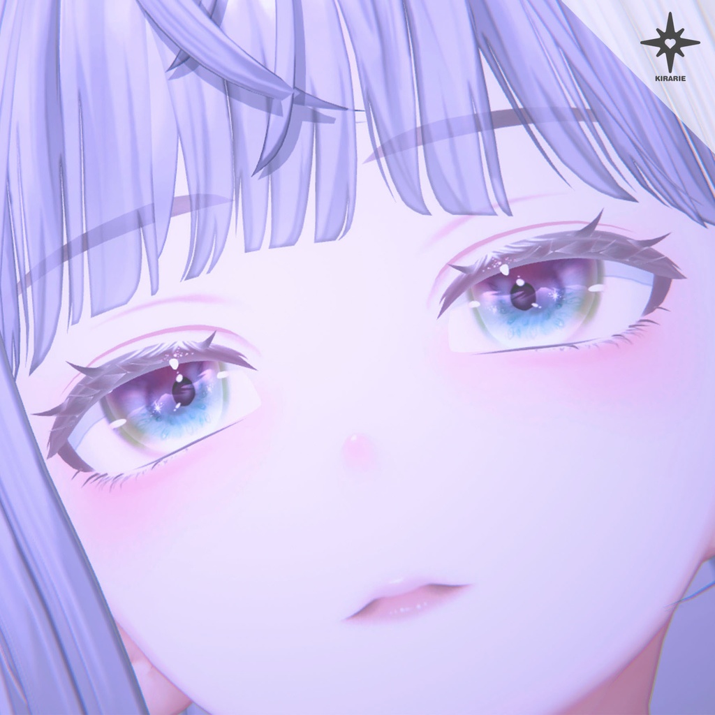 【森羅 Shinra】 Prism cat eye texture (10color) + makeup