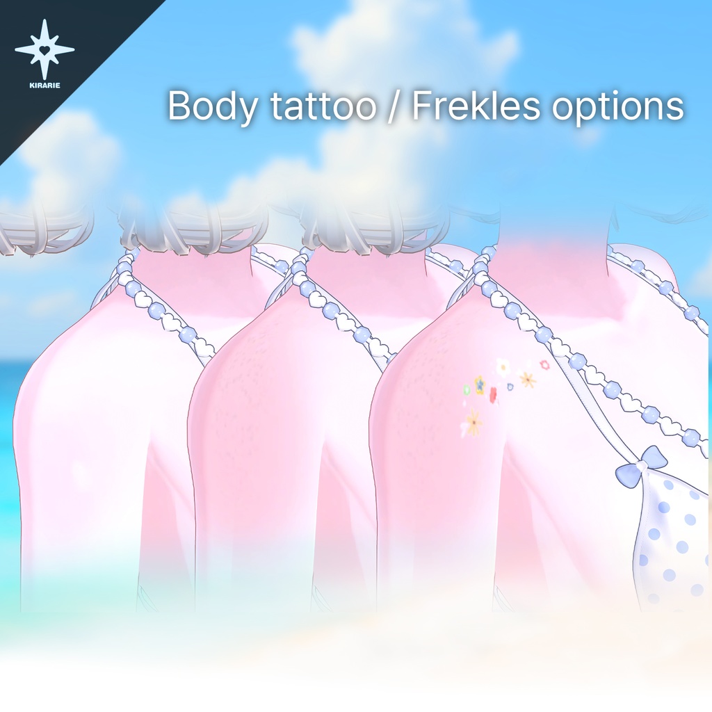 【Milfy,Shinra,Shinano】sunlit eye tex (10color) + face&body makeup