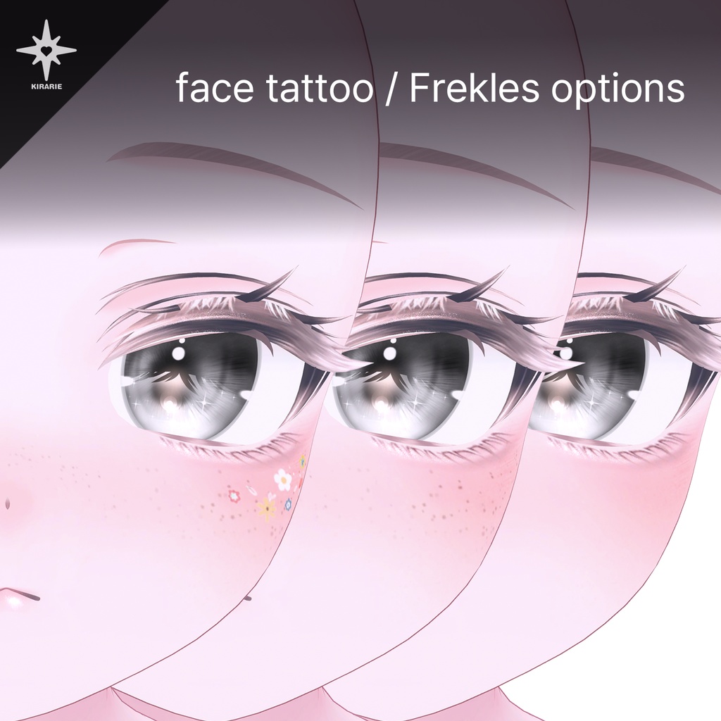 【Milfy,Shinra,Shinano】sunlit eye tex (10color) + face&body makeup