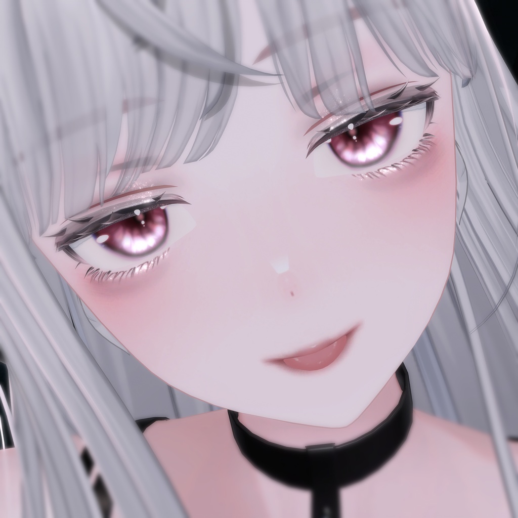 【森羅 Shinra】Dark Moonlit eye tex (20color)+makeup