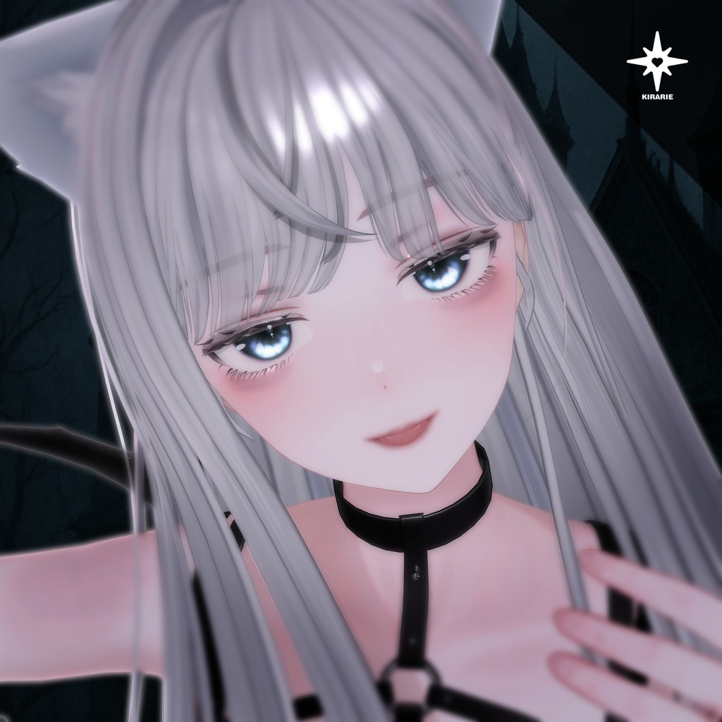 【森羅 Shinra】Dark Moonlit eye tex (20color)+makeup