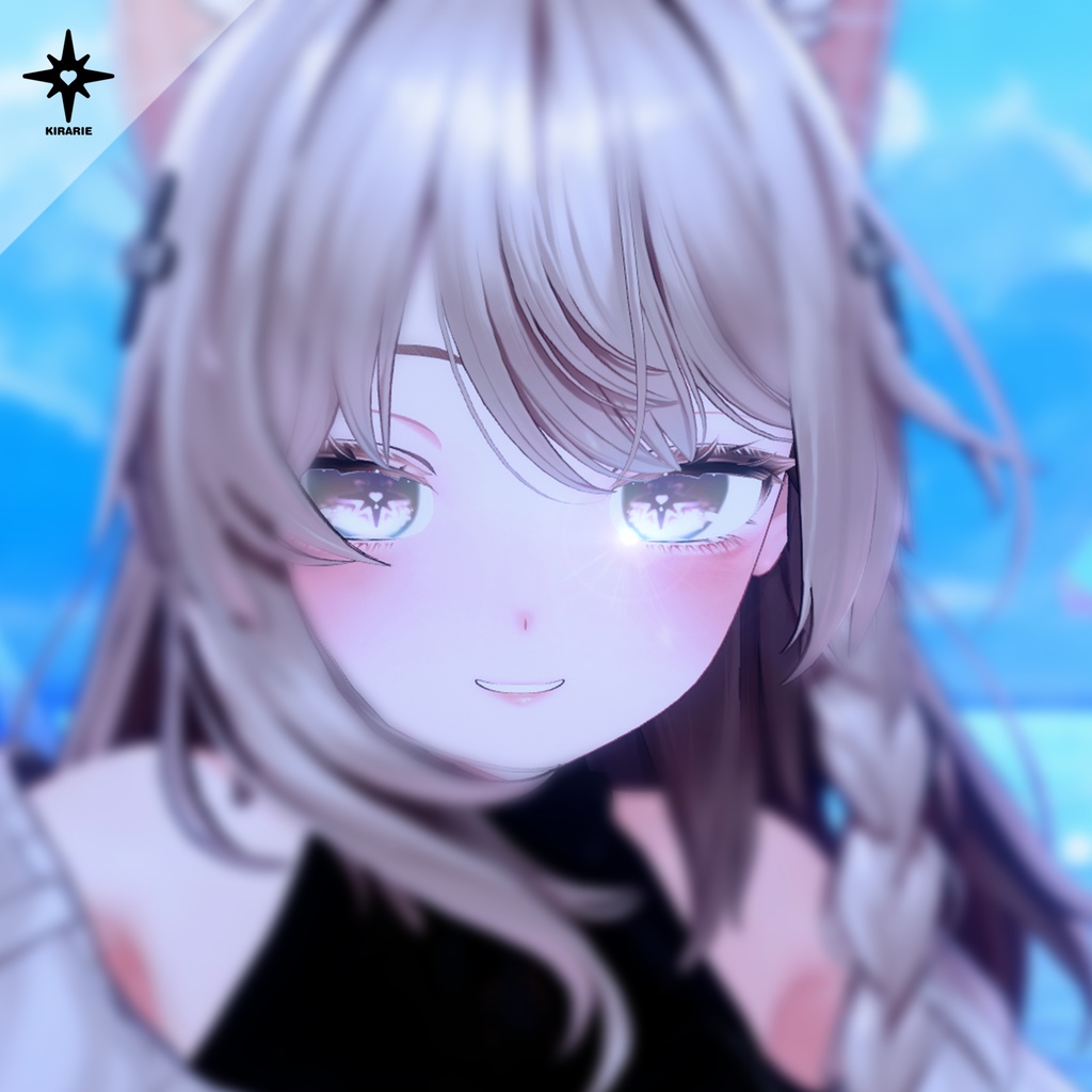 【6アバター対応】 Shine Love eye texture (13color)