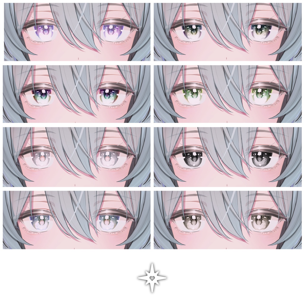 【ミルティナ Milltina】 少女漫画 EYE&MAKEUP TEXTURE (24color)