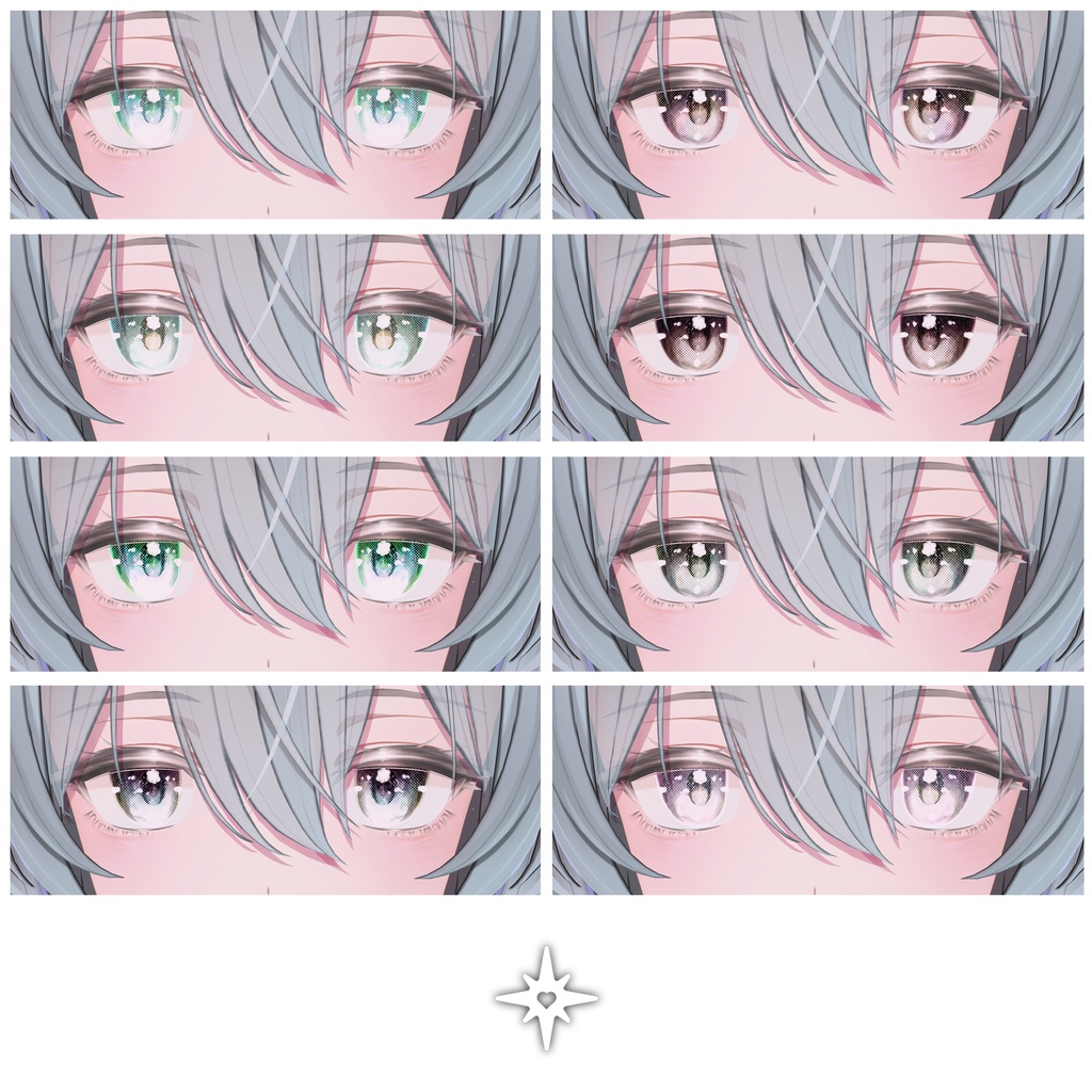 【ミルティナ Milltina】 少女漫画 EYE&MAKEUP TEXTURE (24color)