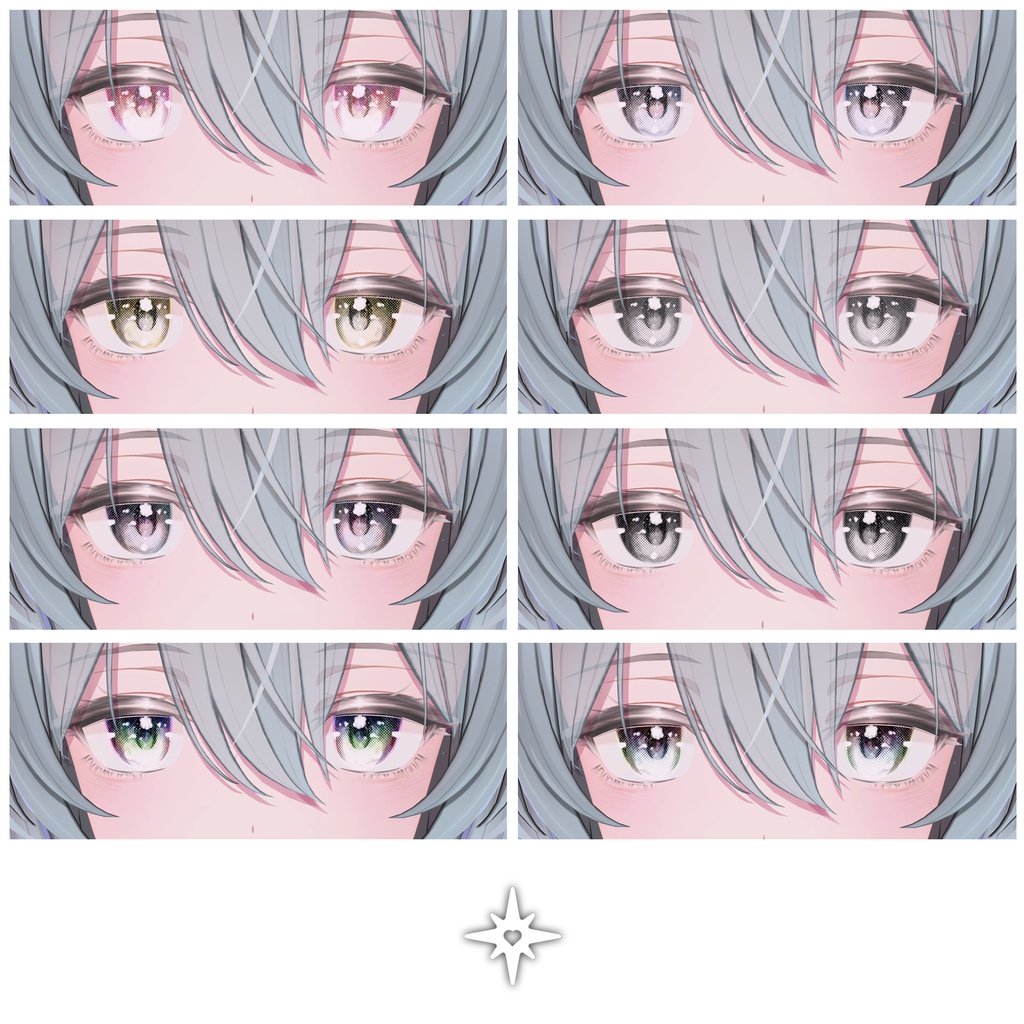 【ミルティナ Milltina】 少女漫画 EYE&MAKEUP TEXTURE (24color)