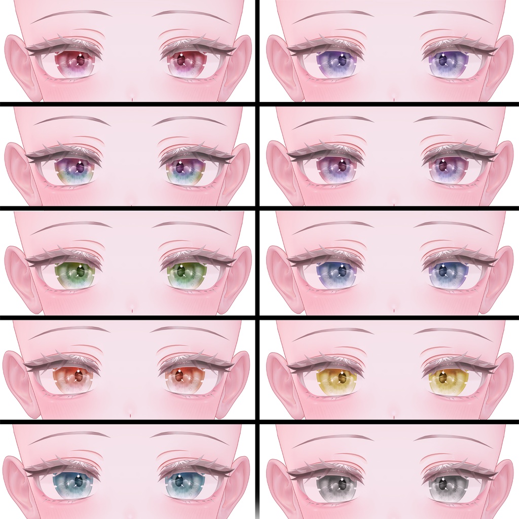 ✨SALE✨【Selena セレナ】 Prism cat eye texture (10color) + makeup