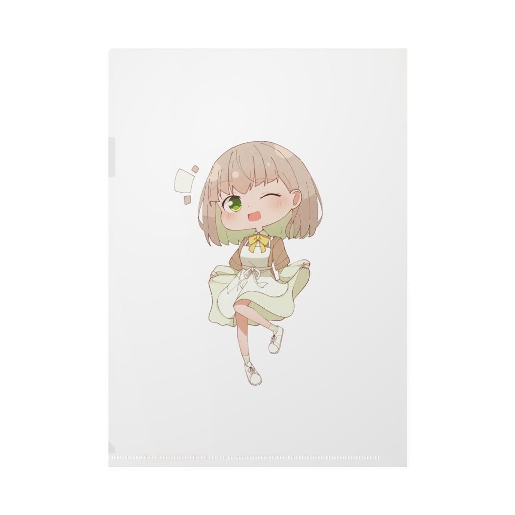 【クリアファイル】籠石紫楓 キービジュアル